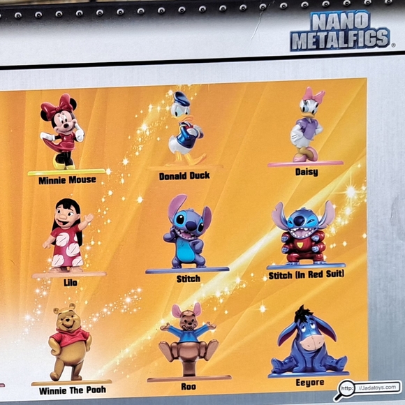 Disney Collectible Nano MetalFigs A Total Of 18 Figures - Picture 6 of 6
